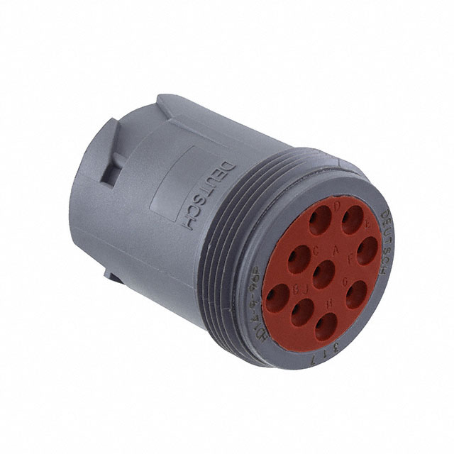 CONN RCPT HSNG MALE 9POS INLINE CONN RCPT HSNG MALE 9POS INLINE