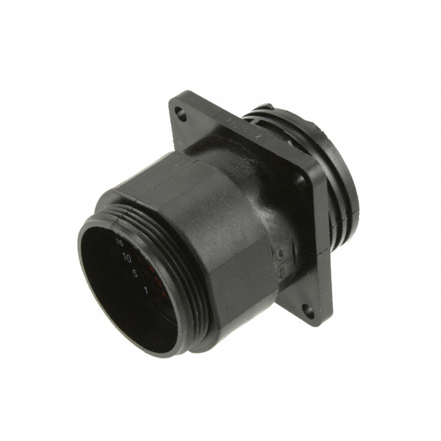 CONN RCPT HSNG MALE 37POS PNL MT