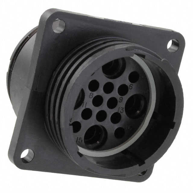 CONN RCPT HSG MALE 16POS PNL MT CONN RCPT HSG MALE 16POS PNL MT