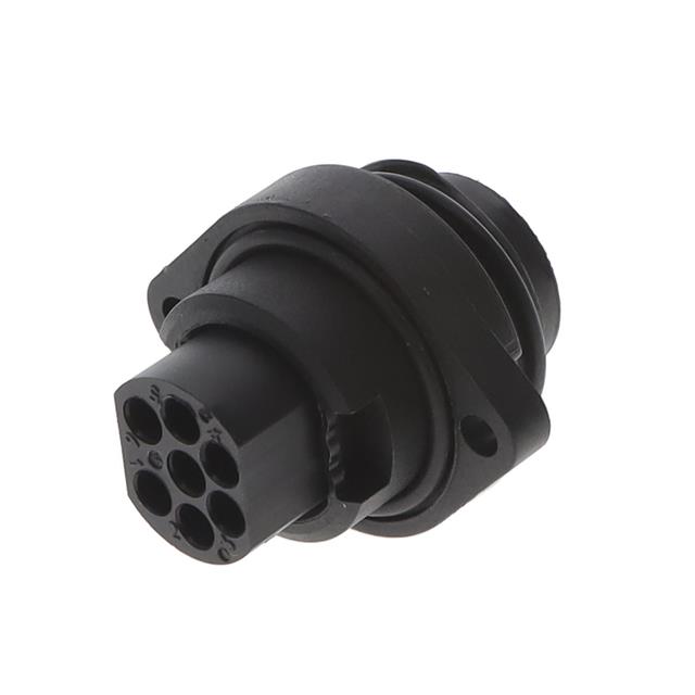 CONN RCPT HSNG MALE 7POS PNL MT