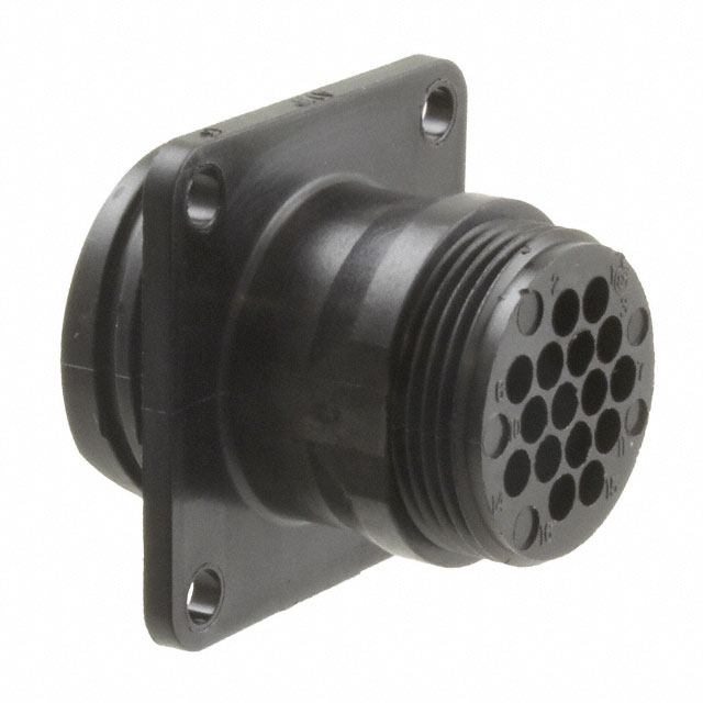 CONN RCPT HSNG MALE 16POS PNL MT CONN RCPT HSNG MALE 16POS PNL MT