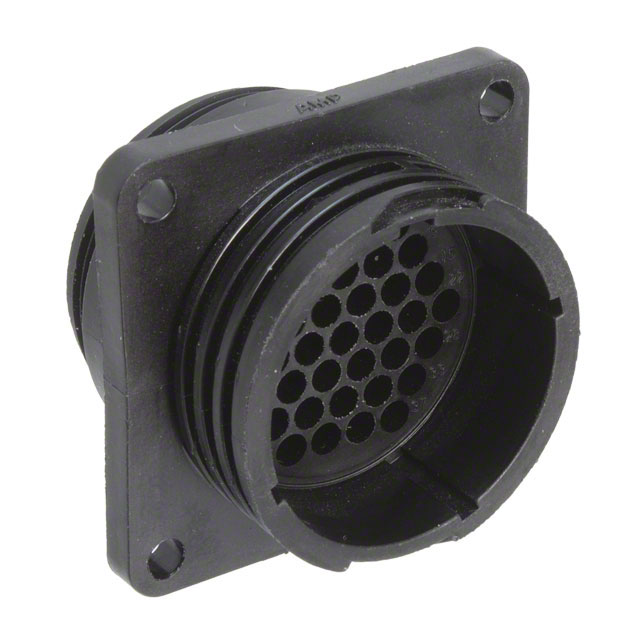 CONN RCPT HSNG MALE 37POS PNL MT