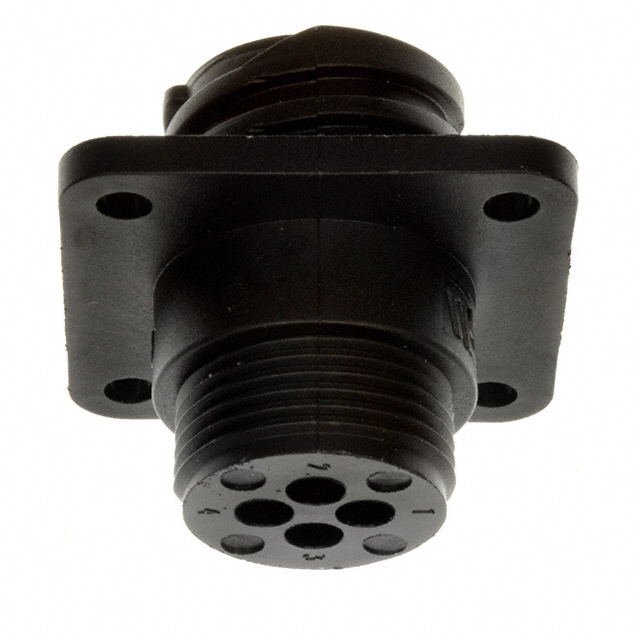 CONN RCPT HSNG FMALE 4POS PNL MT