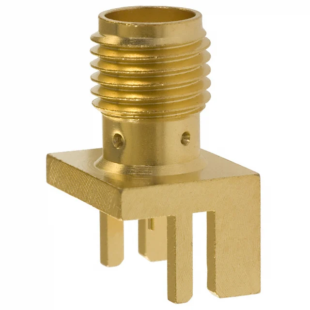 CONN SMA JACK STR 50OHM EDGE MNT CONN SMA JACK STR 50OHM EDGE MNT
