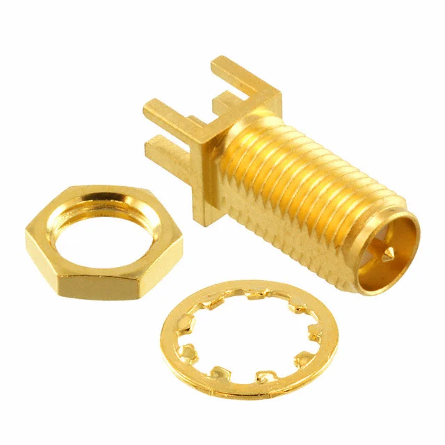 CONN RPSMA JCK STR 50OHM EDGEMNT