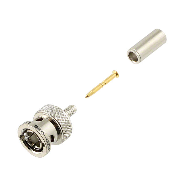 CONN BNC PLUG STR 75 OHM CRIMP CONN BNC PLUG STR 75 OHM CRIMP