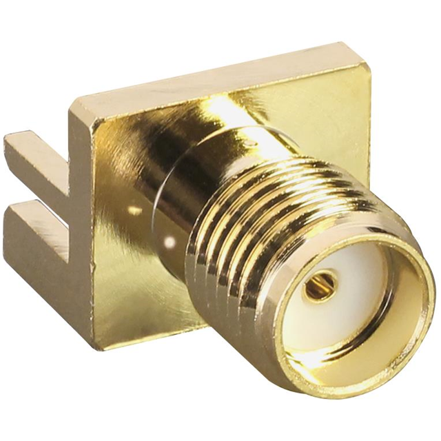 CONN SMA FML EDGE MNT 0.042" PCB