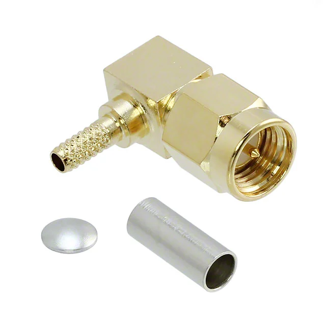 CONN SMA PLUG R/A 50 OHM SOLDER