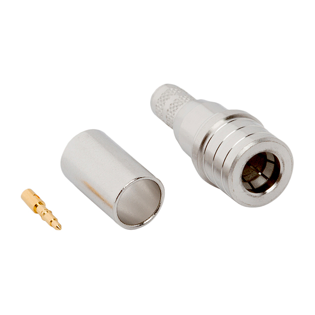 CONN QMA PLUG STR 50OHM SOLDER