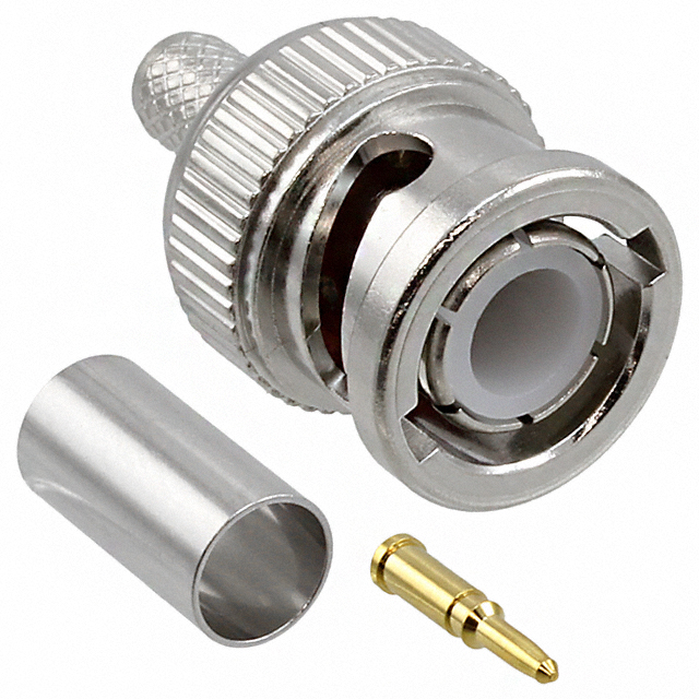 CONN BNC PLUG STR 50 OHM CRIMP