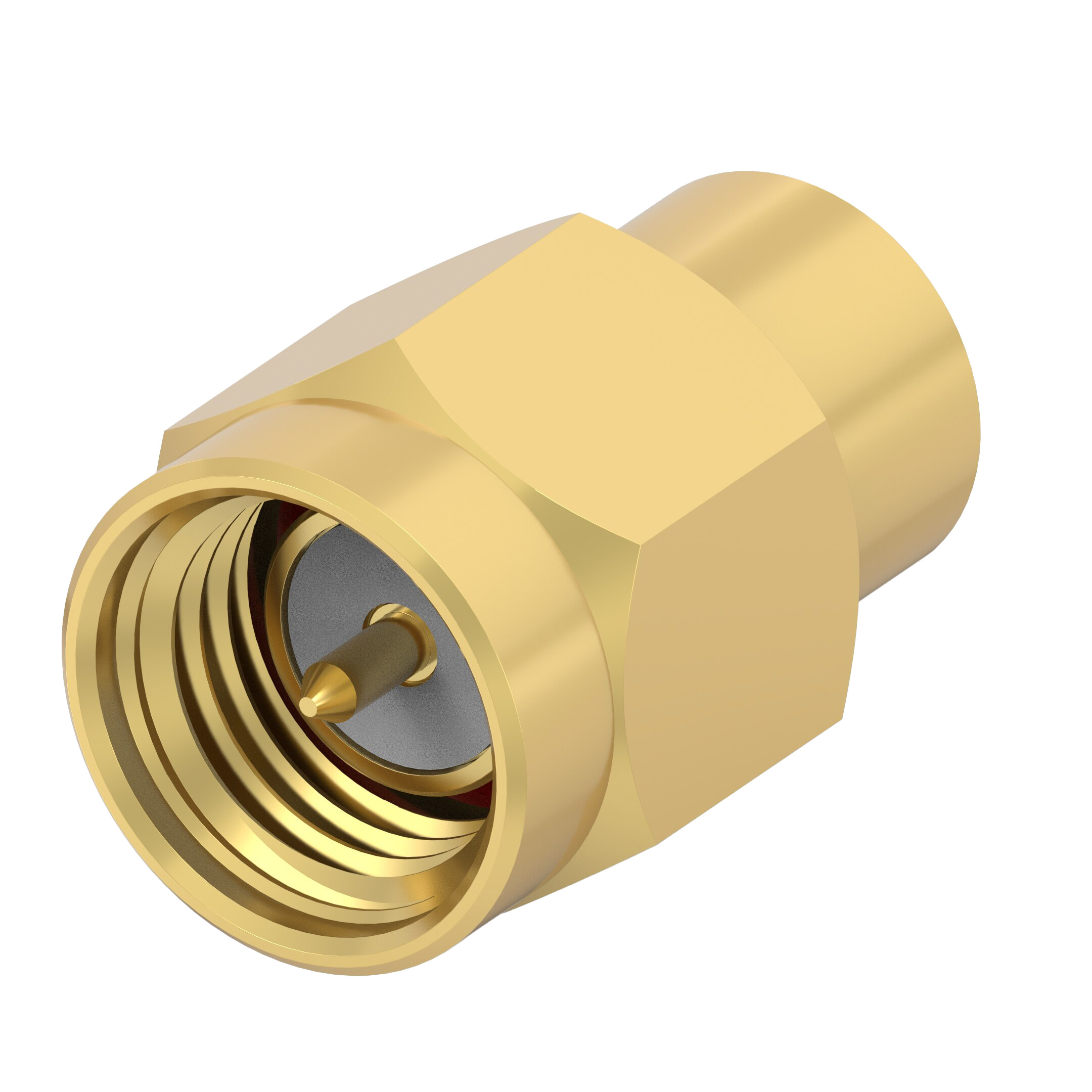 SMA MALE TERMINATION,STR,SUS, 18 SMA MALE TERMINATION,STR,SUS, 18