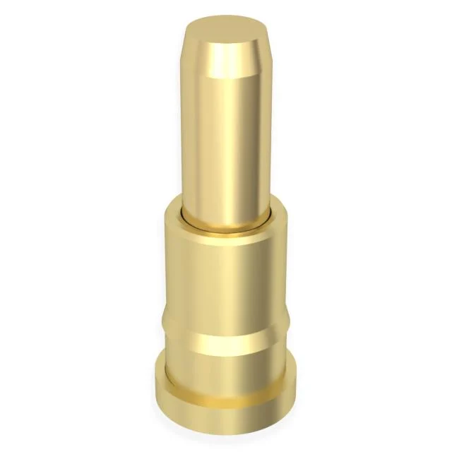 SMT SPRING-LOADED PIN WITH FLAT