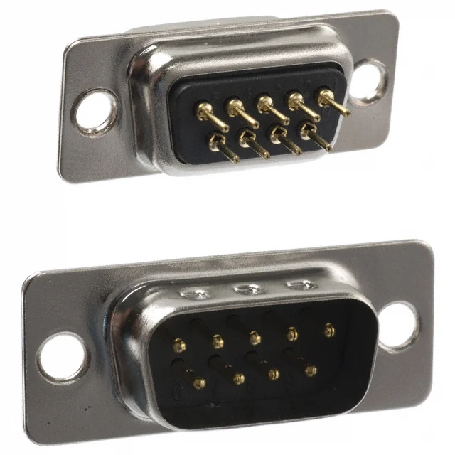 CONN D-SUB PLG 9POS PNL MNT SLDR CONN D-SUB PLG 9POS PNL MNT SLDR