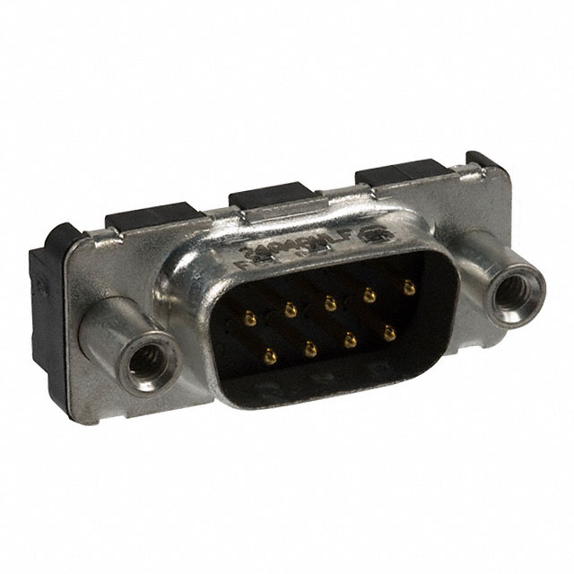 CONN D-SUB PLUG 9POS VERT SOLDER