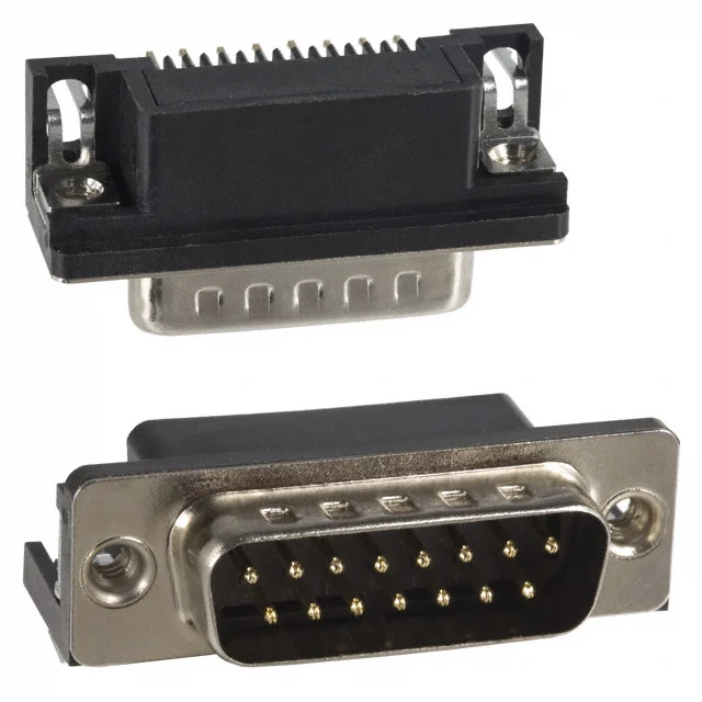 CONN D-SUB PLUG 15POS R/A SOLDER CONN D-SUB PLUG 15POS R/A SOLDER