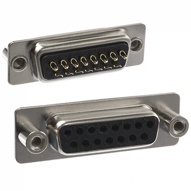 CONN D-SUB RCPT 15POS PNL MNT CONN D-SUB RCPT 15POS PNL MNT