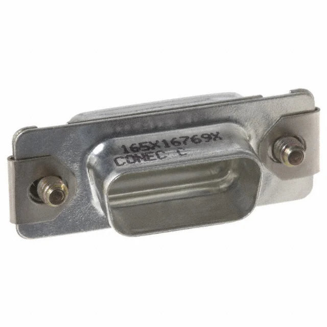 CONN CAP DB9 PLUG W/FLANGE CONN CAP DB9 PLUG W/FLANGE