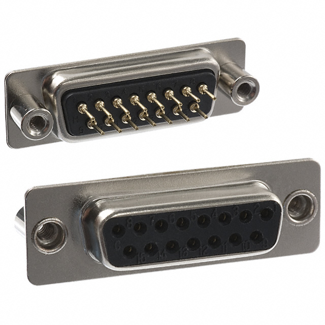 CONN D-SUB RCPT 15P PNL MNT SLDR CONN D-SUB RCPT 15P PNL MNT SLDR