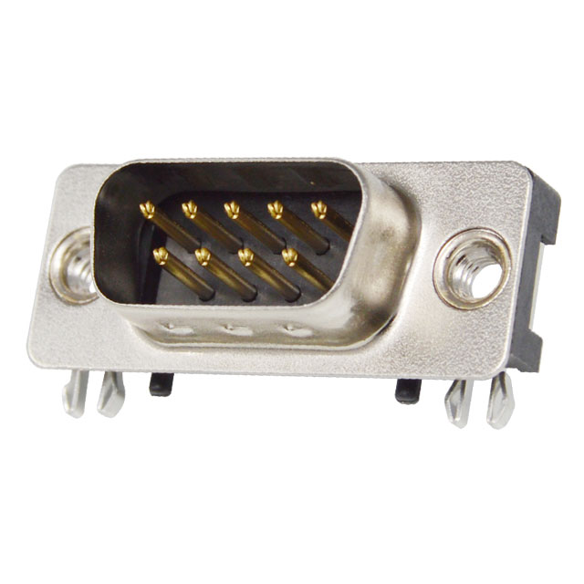CONN D-SUB PLG 9POS SMD R/A SLDR CONN D-SUB PLG 9POS SMD R/A SLDR