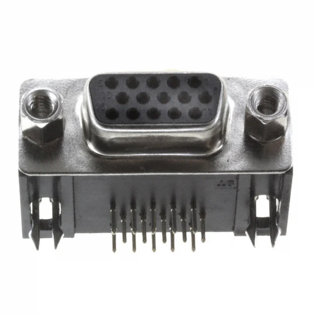 CONN D-SUB HD RCPT 15P R/A SLDR CONN D-SUB HD RCPT 15P R/A SLDR