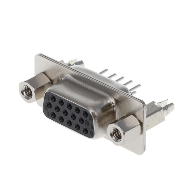 CONN D-SUB HD RCPT 15P VERT SLDR CONN D-SUB HD RCPT 15P VERT SLDR