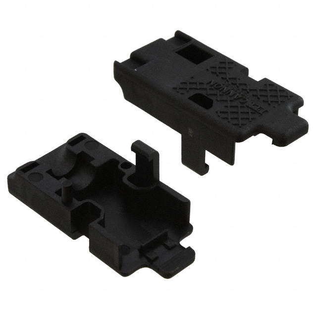 CONN BACKSHELL 9POS 180DEG BLACK CONN BACKSHELL 9POS 180DEG BLACK