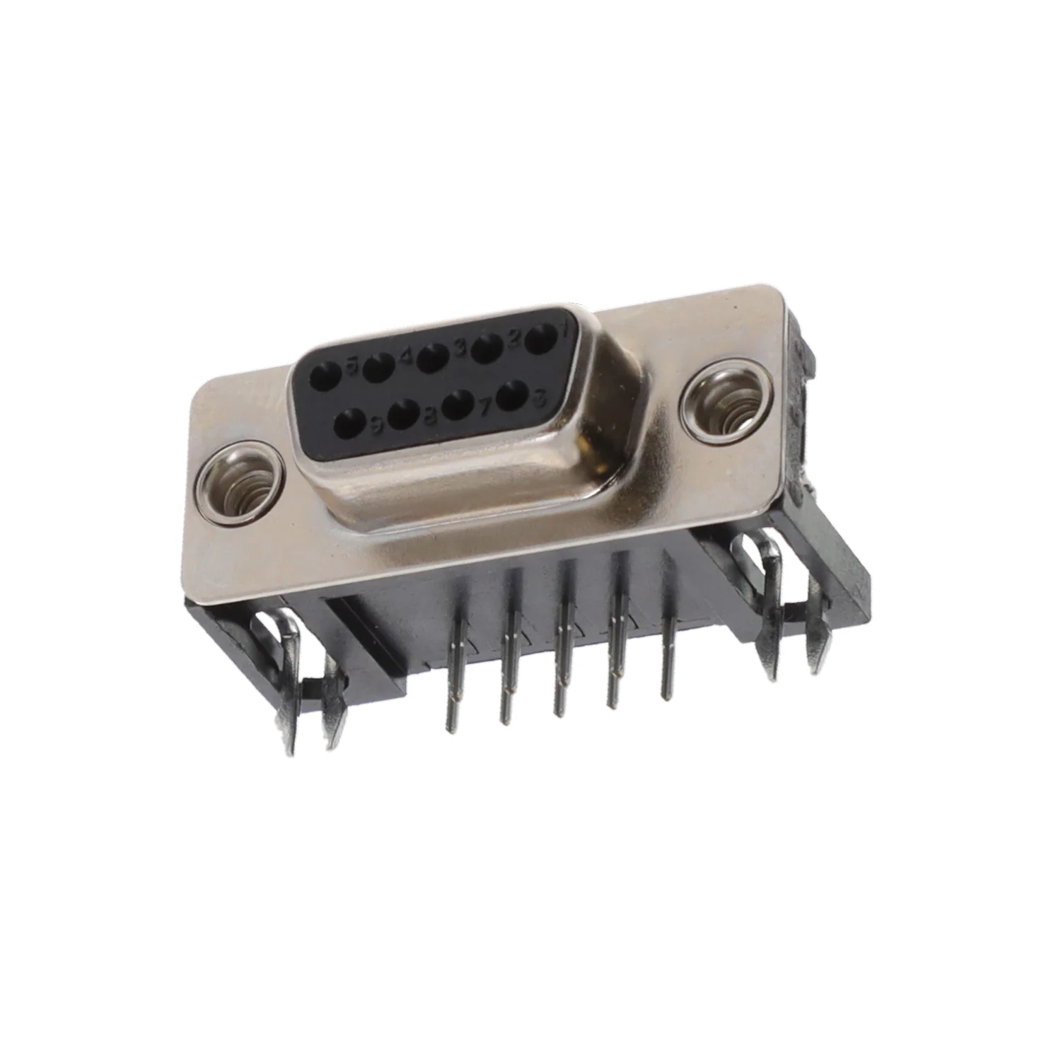 CONN D-SUB RCPT 9POS R/A SOLDER