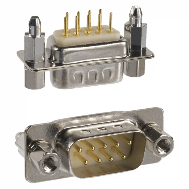 CONN D-SUB PLG 9POS PNL MNT SLDR CONN D-SUB PLG 9POS PNL MNT SLDR