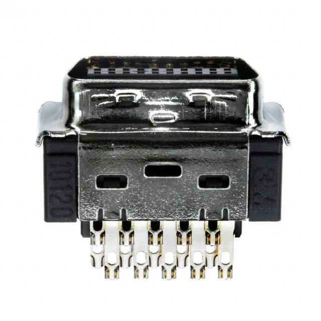 CONN PLUG 20POS STR SLDR CUP