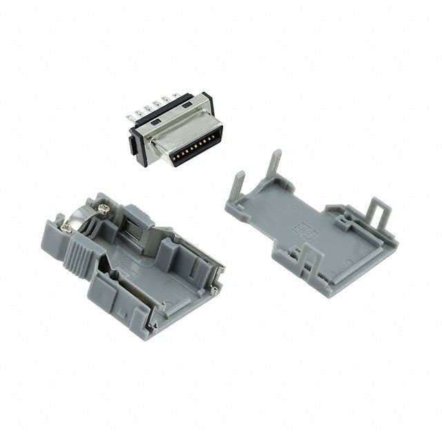 CONN VHDCI RCPT 20P STR SLD EYEL CONN VHDCI RCPT 20P STR SLD EYEL