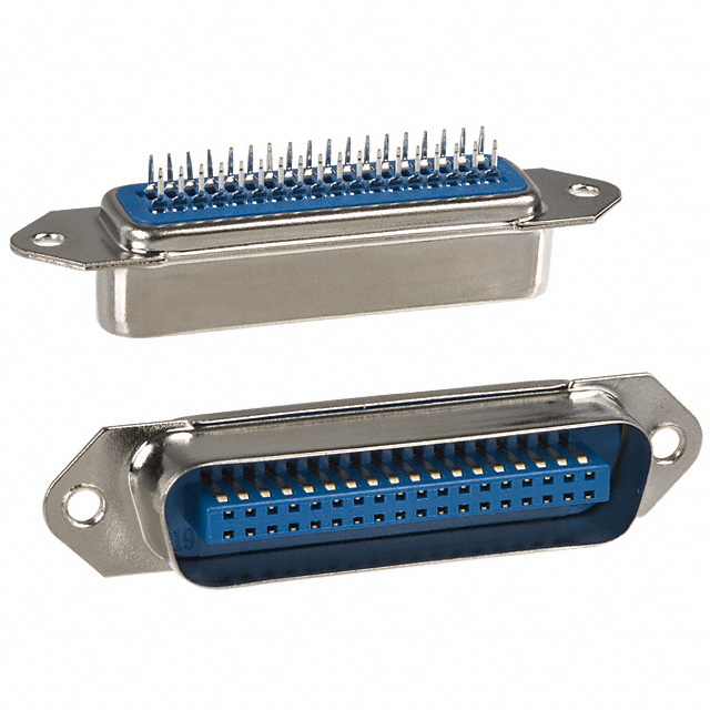 CONN SCSI PLUG 36POS VERT SOLDER