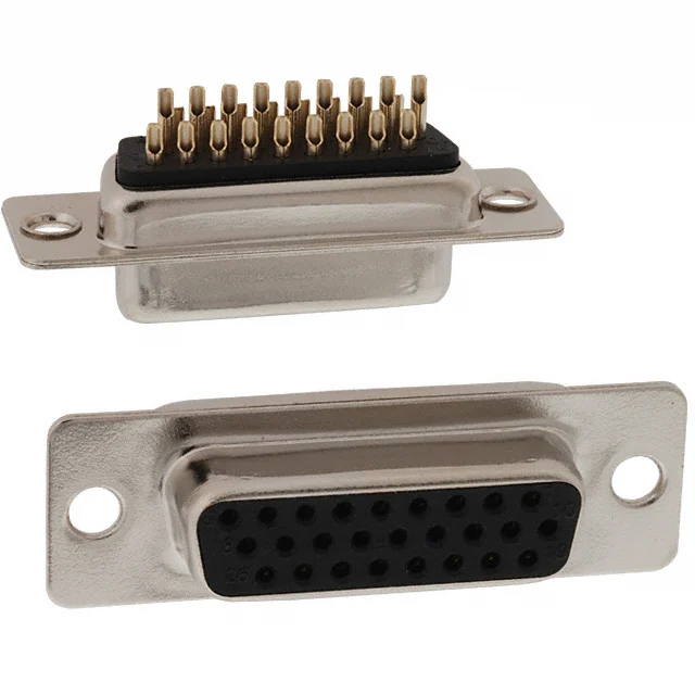 CONN D-SUB HD RCPT 26POS PNL MNT CONN D-SUB HD RCPT 26POS PNL MNT