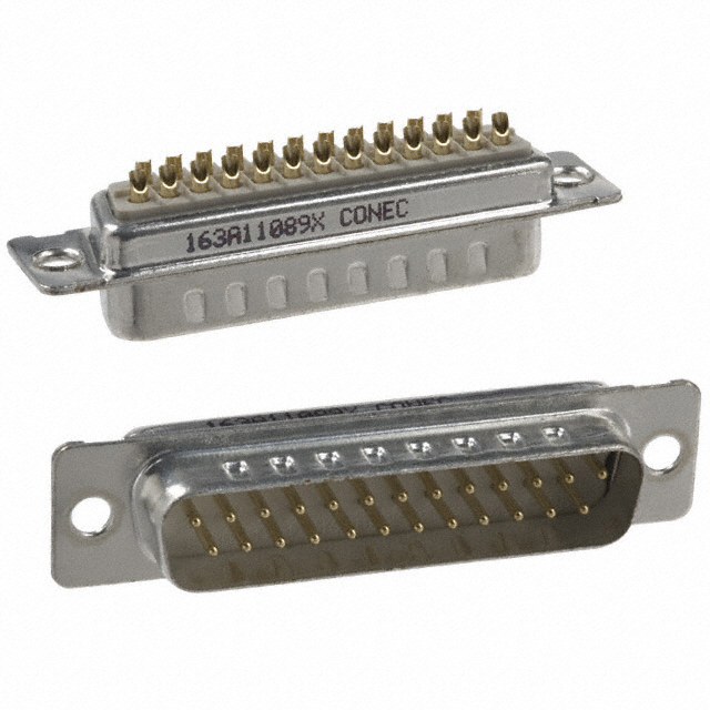 CONN D-SUB PLUG 25POS SOLDER CUP