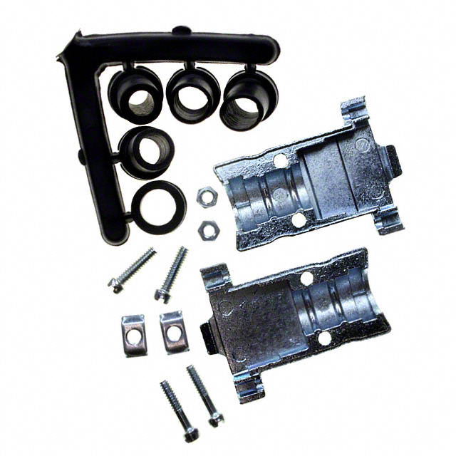 CONN BACKSHELL 9POS 180DEG SHLD CONN BACKSHELL 9POS 180DEG SHLD