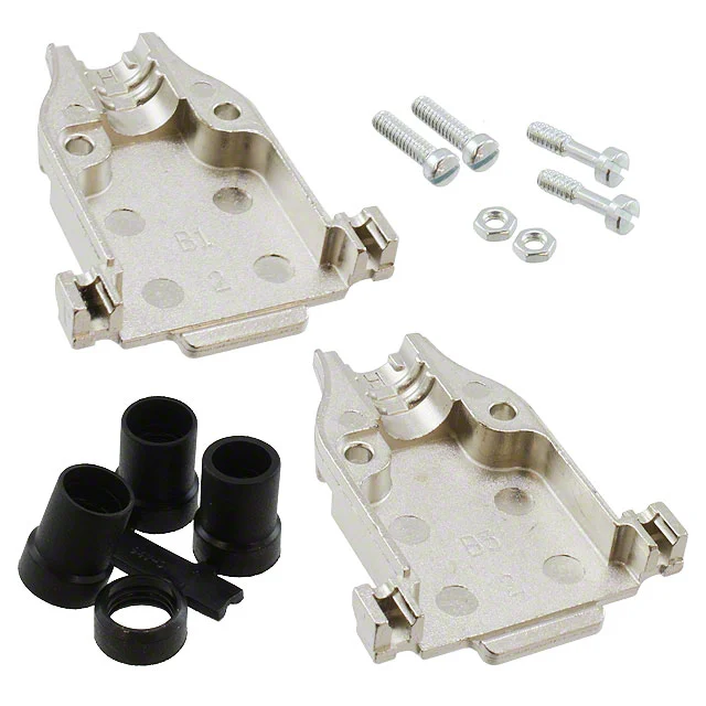 CONN BACKSHELL 15POS 180DEG SHLD