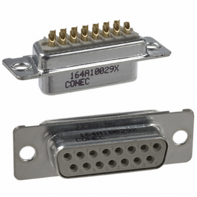 CONN D-SUB RCPT 15POS SOLDER CUP