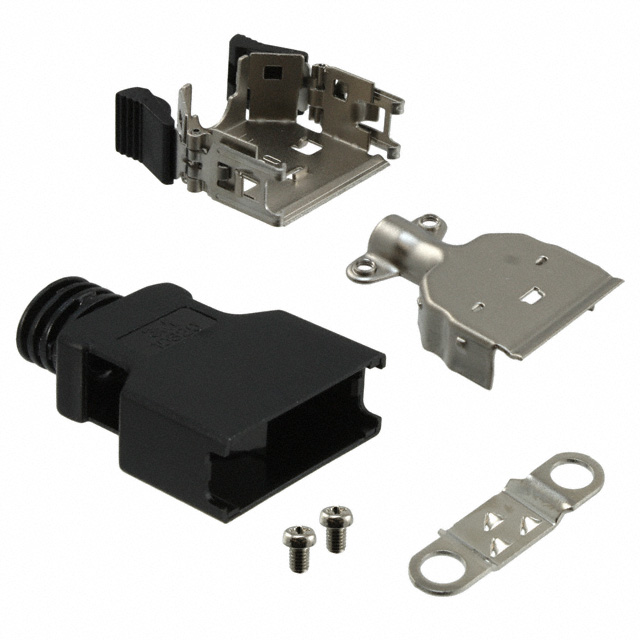 CONN BACKSHELL 20POS 180DEG SHLD