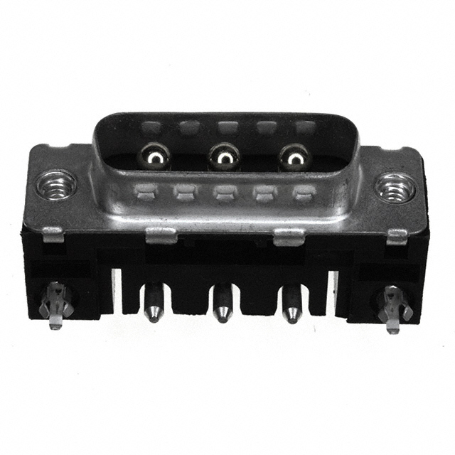 CONN D-SUB PLUG 3POS R/A SOLDER