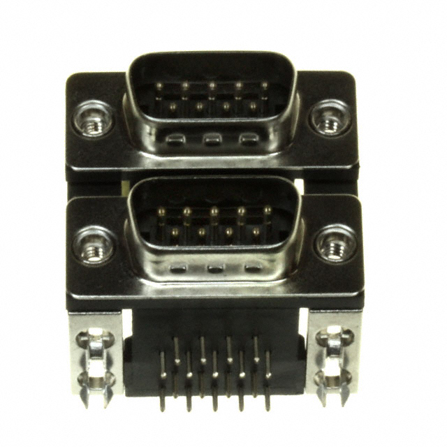 CONN D-SUB PLUG 9POS R/A SLDR