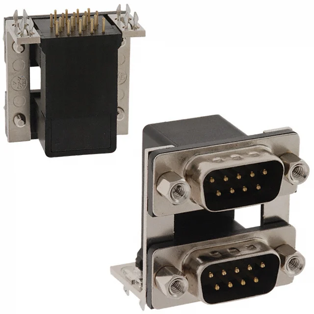 CONN D-SUB PLUG 9POS R/A SLDR