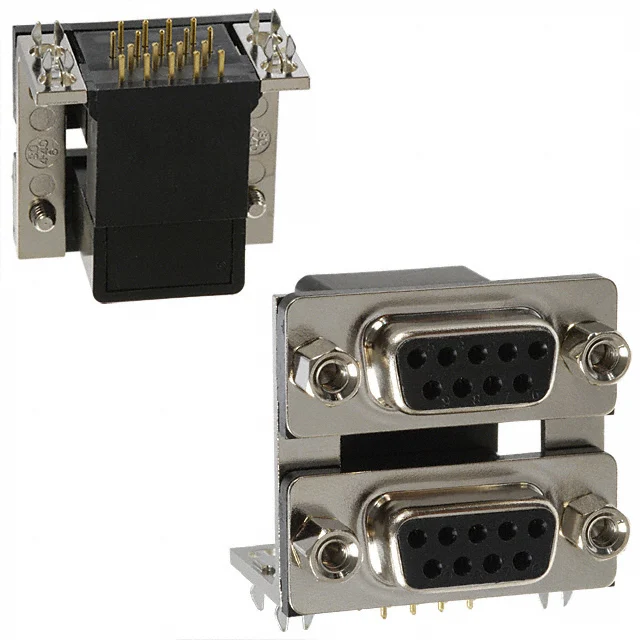 CONN D-SUB RCPT 9POS R/A SLDR