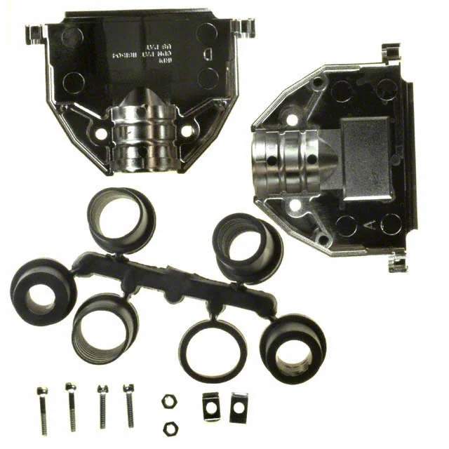 CONN BACKSHELL 37POS 180DEG SILV CONN BACKSHELL 37POS 180DEG SILV