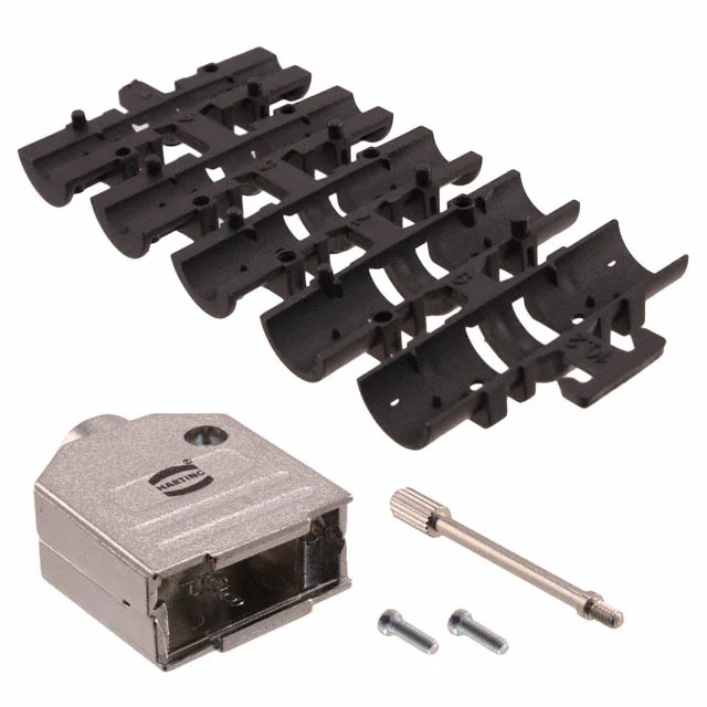 CONN BACKSHELL 9POS 180DEG