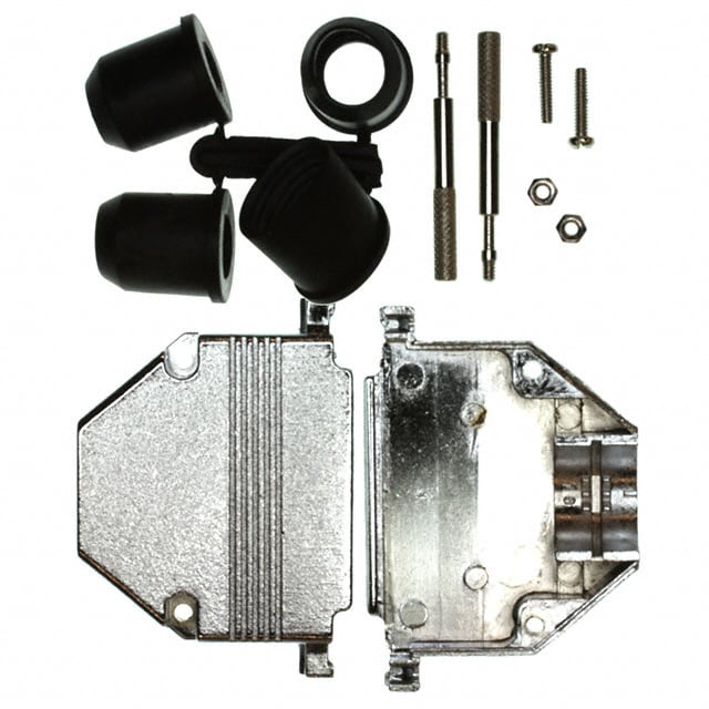 CONN BACKSHELL 50POS 180DEG SHLD