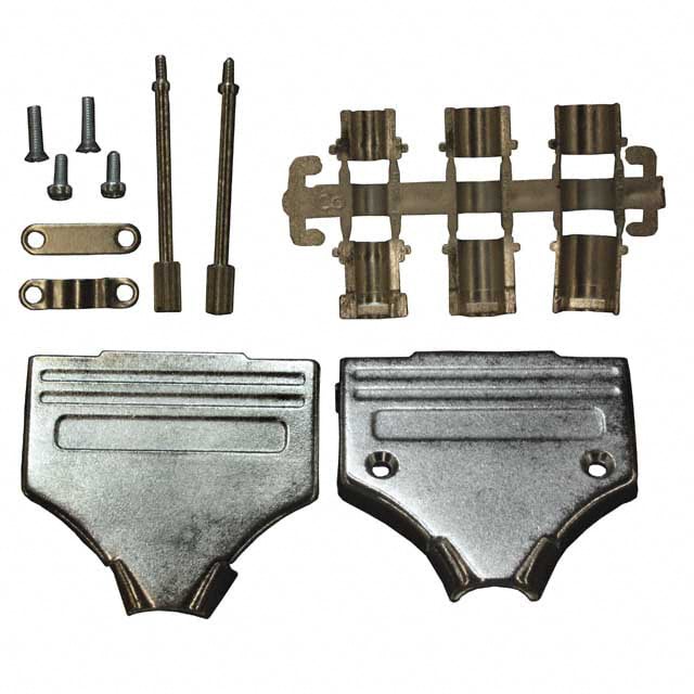 CONN BACKSHELL 25POS 180DEG SHLD