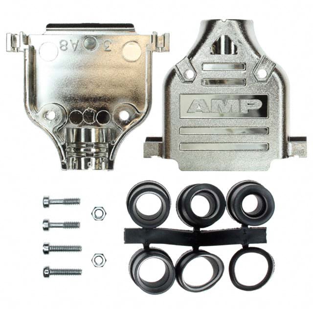 CONN BACKSHELL 25POS 180DEG SHLD