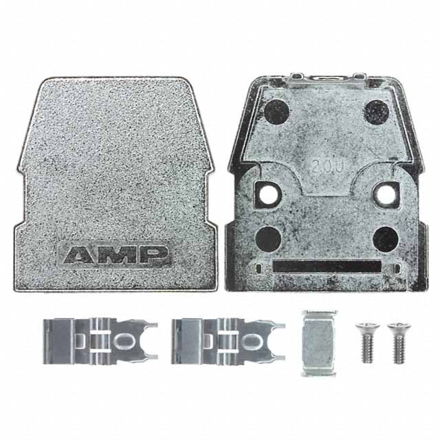 CONN BACKSHELL 20POS 180DEG SHLD