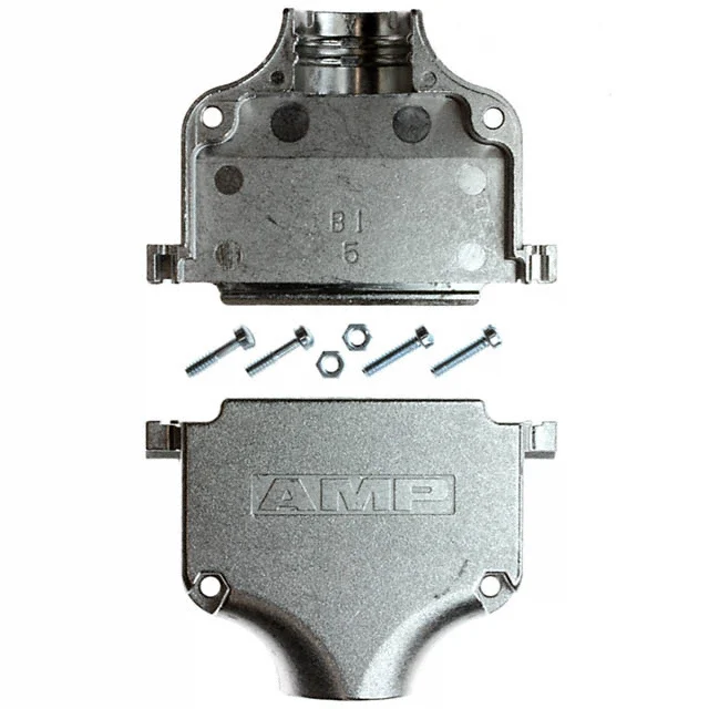 CONN BACKSHELL 50POS 180DEG SHLD