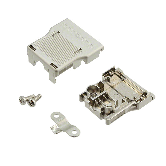 CONN BACKSHELL 15POS 180DEG 5PC