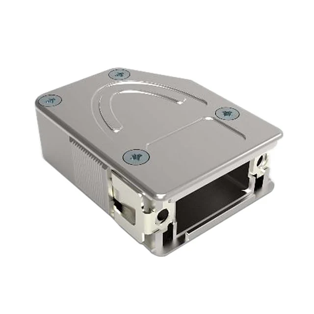 CONN BACKSHELL 9P 45/180DEG SHLD